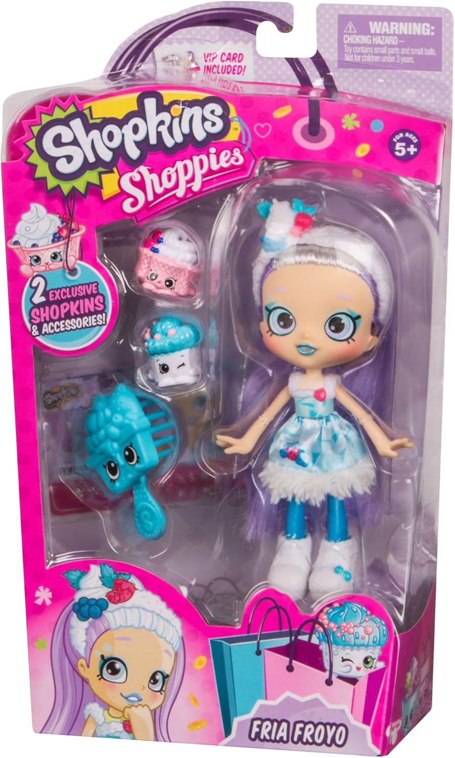 🛒 Crаzу Dеаlѕ Shopkins Shoppies Doll Single Pack - Fria Froyo