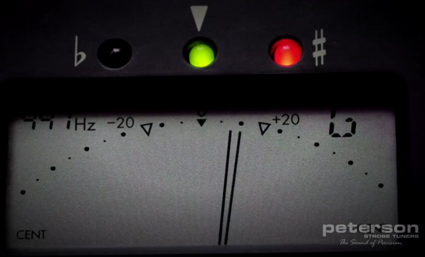 Peterson StroboClip SC-HD Clip-On Tuner | Headstock Strobe