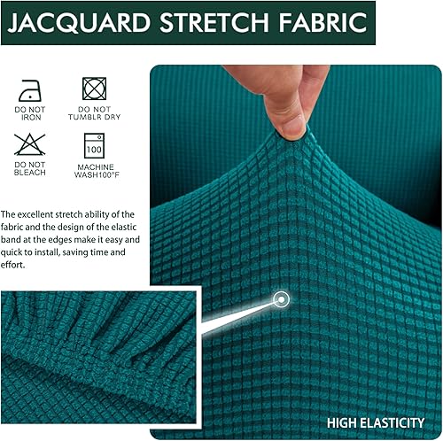 Miniatura 4 de Hokway Funda elástica protectora deslizante para cojinessofá