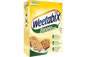 Wheatabix Biscuit Banana Brittle - Reduced Sugar - 24 Biscuits - 528g