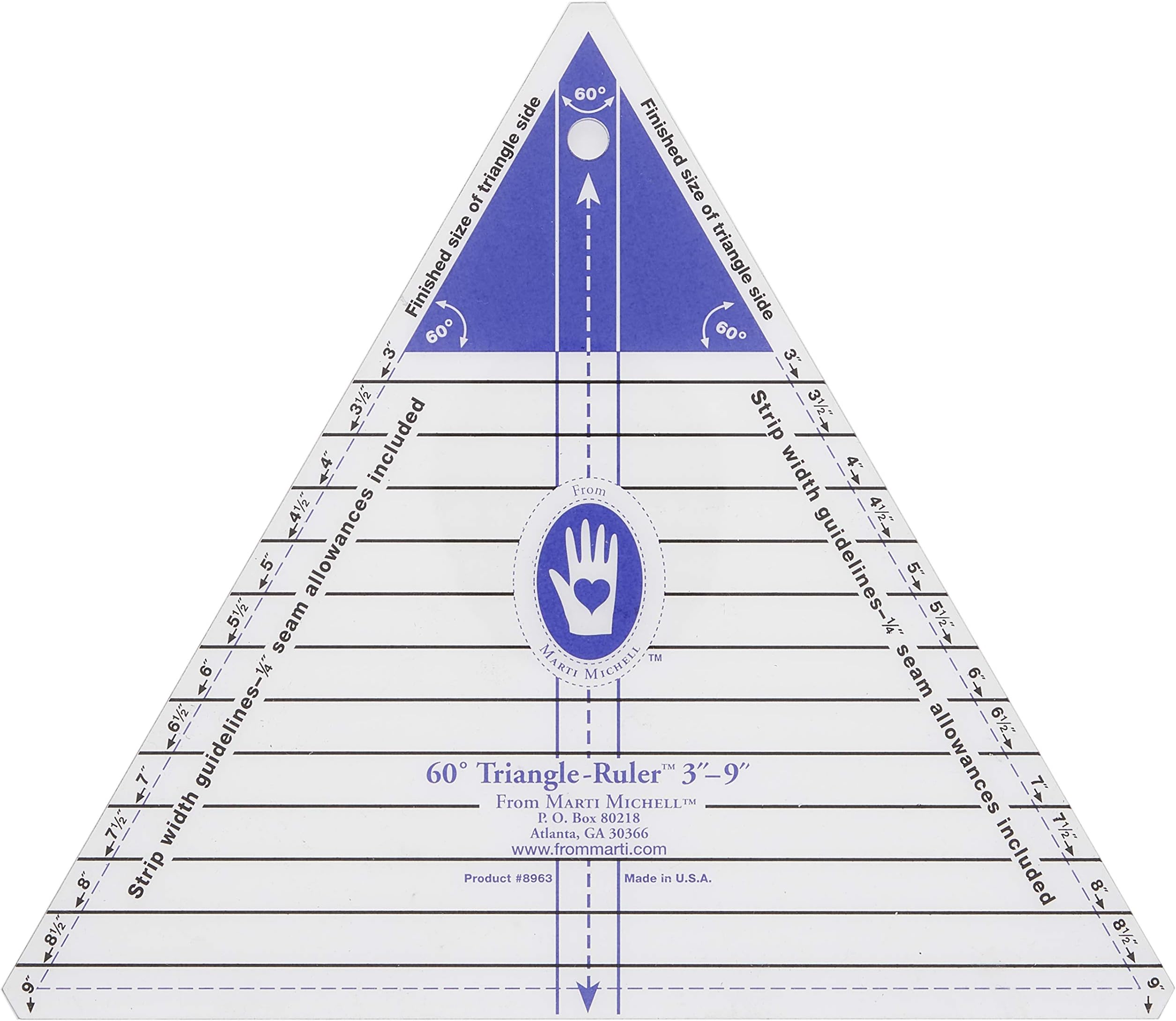 Amazon.com: Dritz Fons & Porter R7761 Square Up Ruler, 6 x 6-Inch