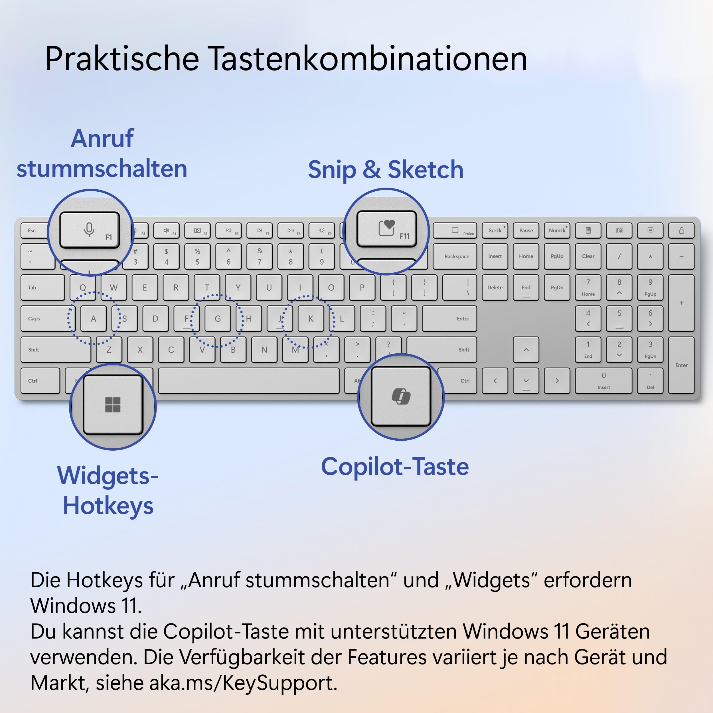 Microsoft Surface Keyboard (2. Edition) | QWERTZ | Bluetooth