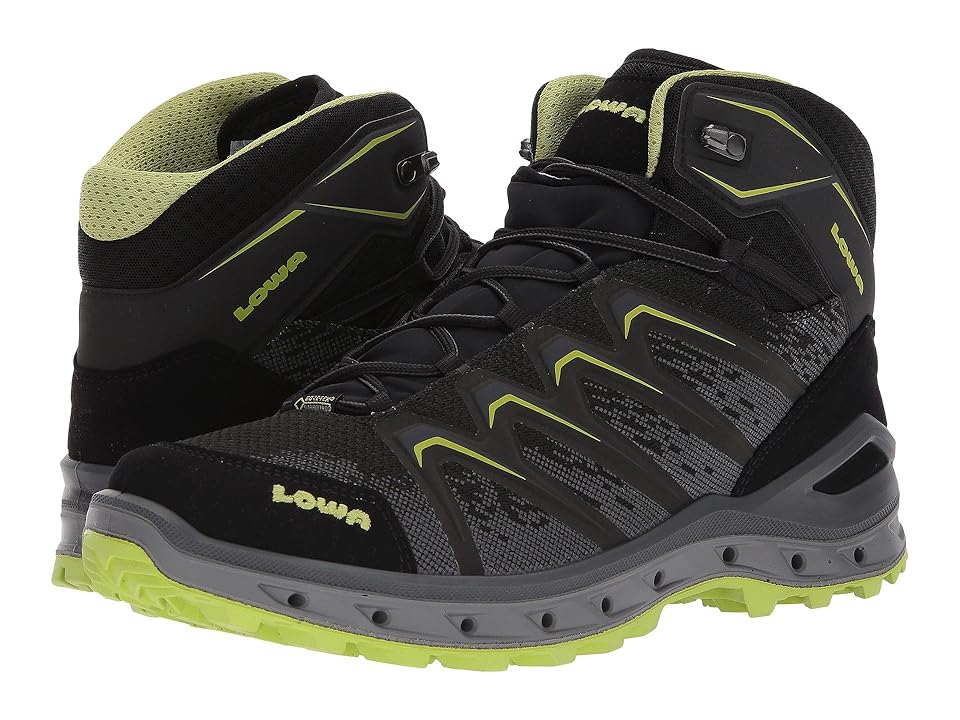 

Lowa Aerox GTX(r) Mid Surround(r) (Black/Lime) Men's Shoes