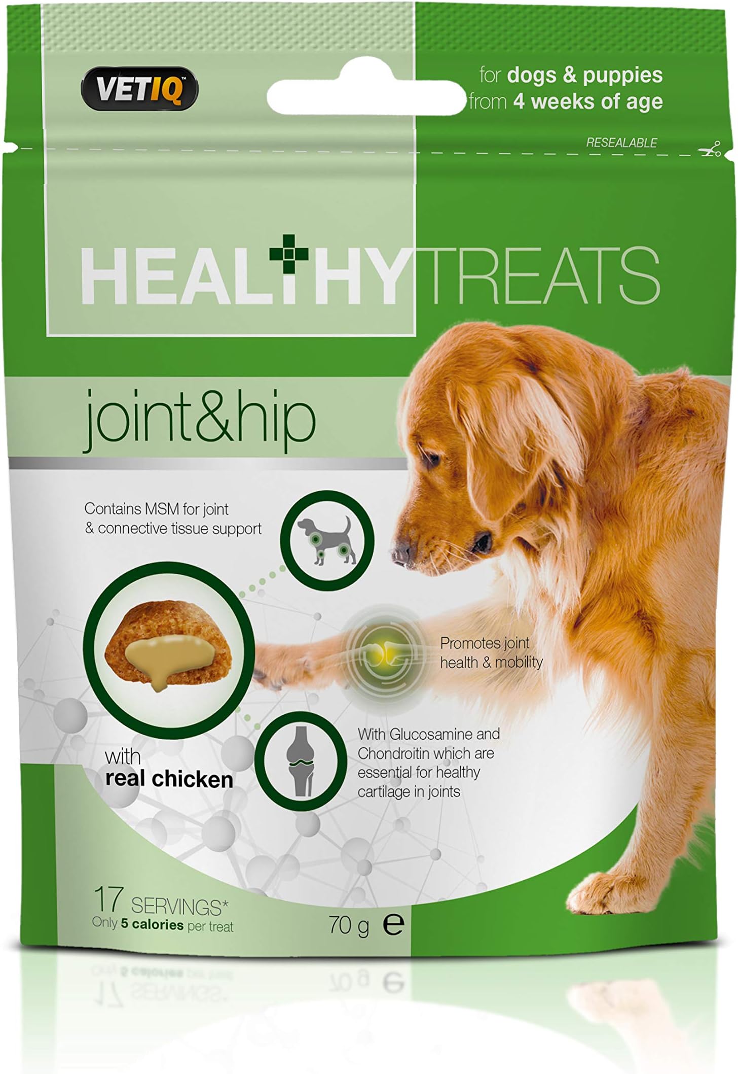 Mark & ​​Chappell Limited Healthy hip joints and treats puppies and dogs 70 gr