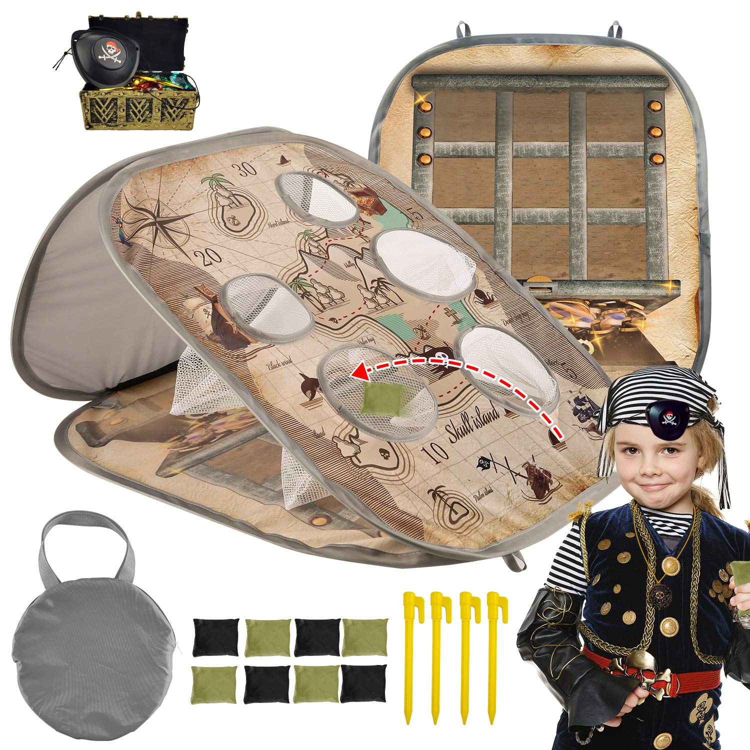 Buy Urban Deco Bean Bags Kids Throwing Game Portable Bean Bag Toss Game