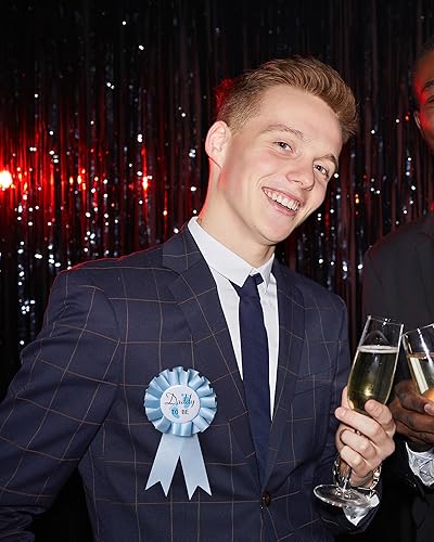 Miniatura 7 de Baby Bee Baby Shower Mommy Sash Embarazo Sash Recuerdo Baby Shower Flor Cinturón de vientre, Azul