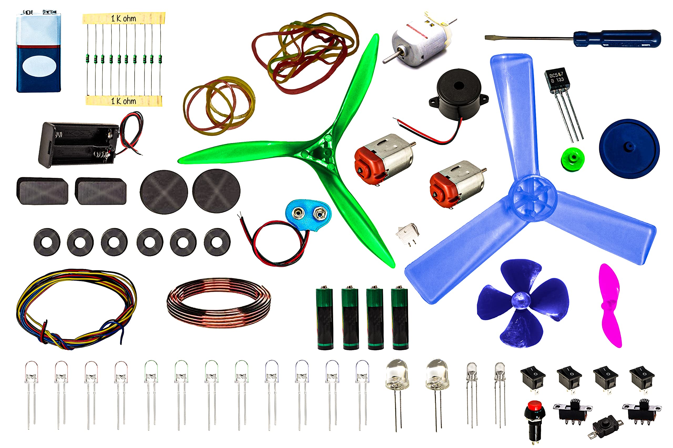 CodifyMonk Beginners Kit | Science & Fun Innovation Kit with Instruction Manual for Boys & Girls | Kit for Beginner - Learn As You Build, 100 Components in a Kit. (B094N4D1YK) Amazon Price History, Amazon Price Tracker