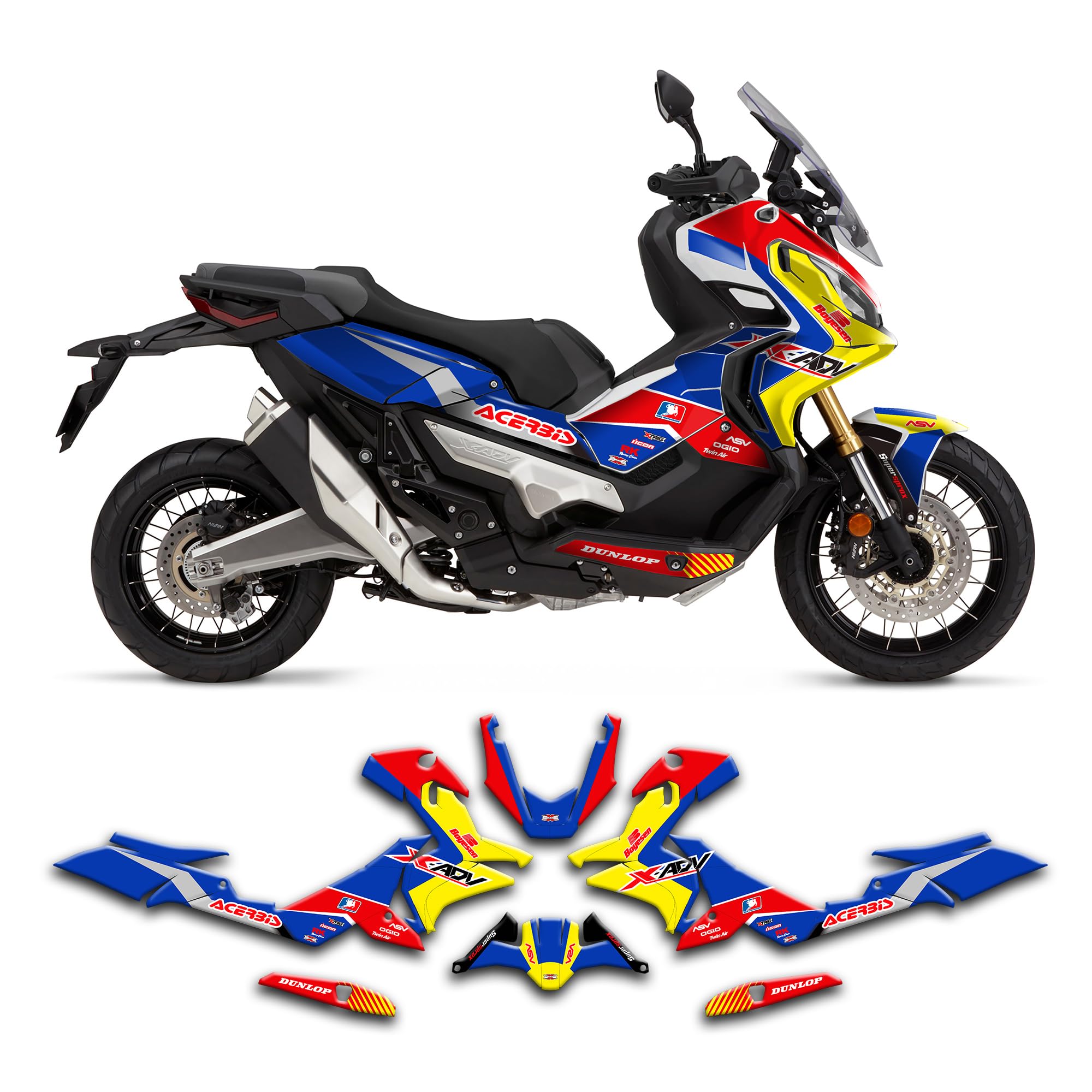 バイク用タンクパッド Compatible With NC750X 2021 2022 バイクステッカー タンクパッドプロテクター ホンダ  NC750X 2021-23 3D ステッカー オートバイ バイク サイド燃料タンク パッド 装飾 ステッカー アクセサリー 並行輸入品】 ホンダ X-ADV  750 XADV 2025 ... 燃料 ... バイク用タンクパッド X-ADV750 2025 XADV 750 オートバイ燃料タンクパッドサイドニーグリップデカール装飾プロテク