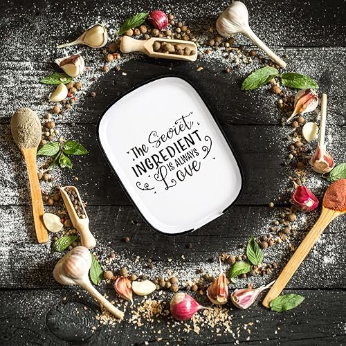 Miniatura 3 de Soporte de cuchara de cerámica para cocina-Funny Talk Foodie To Me Quote Soporte de cuchara para la parte superior de la estufa, soporte de cuchara