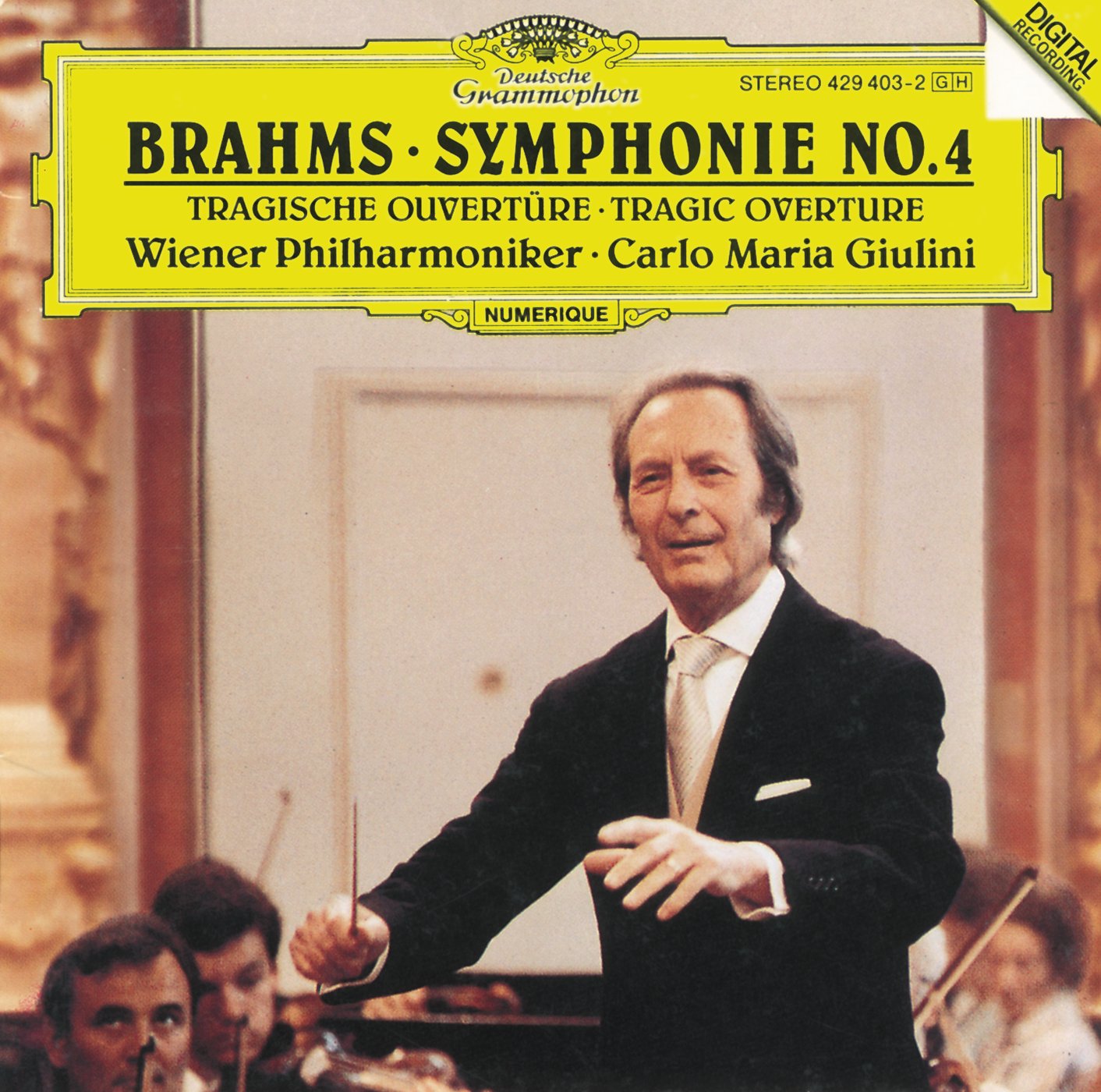 Brahms: Symphony No 4, Tragic [Audio CD] Brahms; Giulini; Vpo; Johannes Brahms and Carlo Maria Giulini
