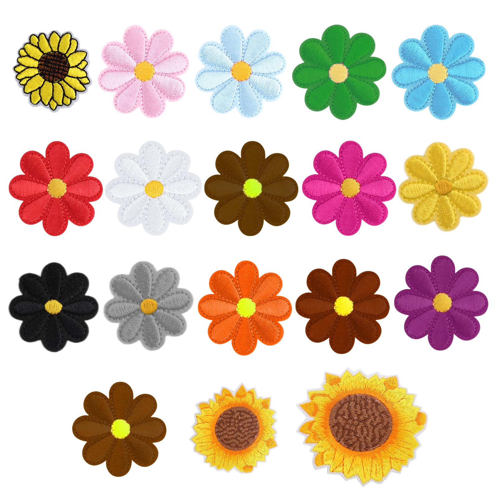 Patch Thermocollants Vêtements 24 Pièces Patch Tissu Thermocollant Jean