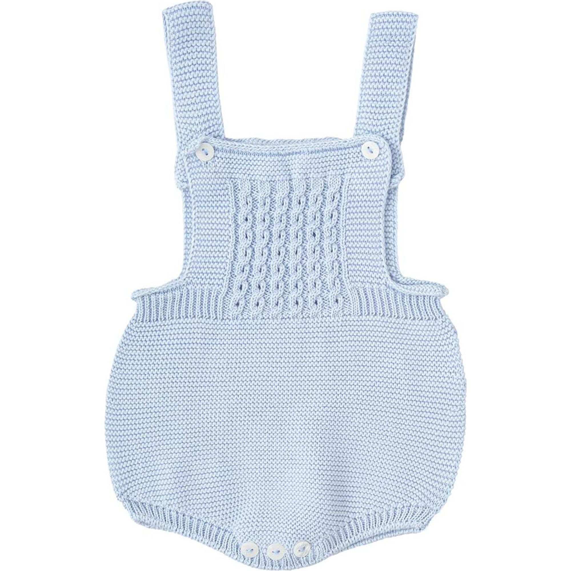 BABIDU Pelele Tirantes Punto Recuerdo Unisex bebé