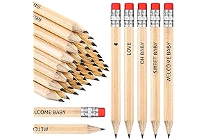 50 Pieces Baby Shower Pencils Set