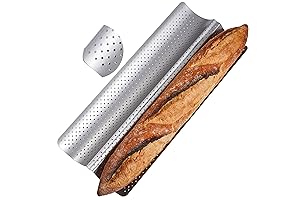 Sourdough Bread Baking Supplies - Perforated French Bread Baking Pan