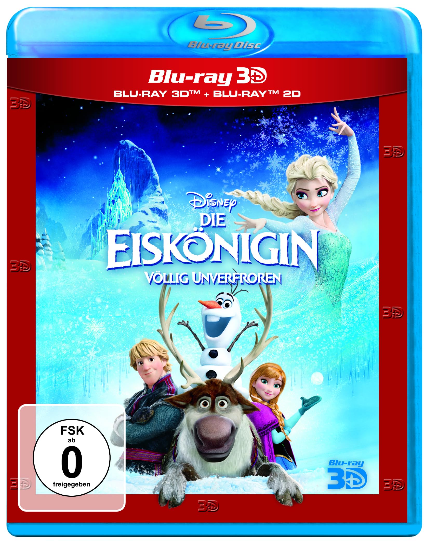 Die Eiskönigin - Völlig unverfroren: Blu-ray 3D + 2D