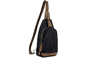 Glacier Canvas Concealed Carry Sling Bag Crossbody Backpack Purse for Men Women
