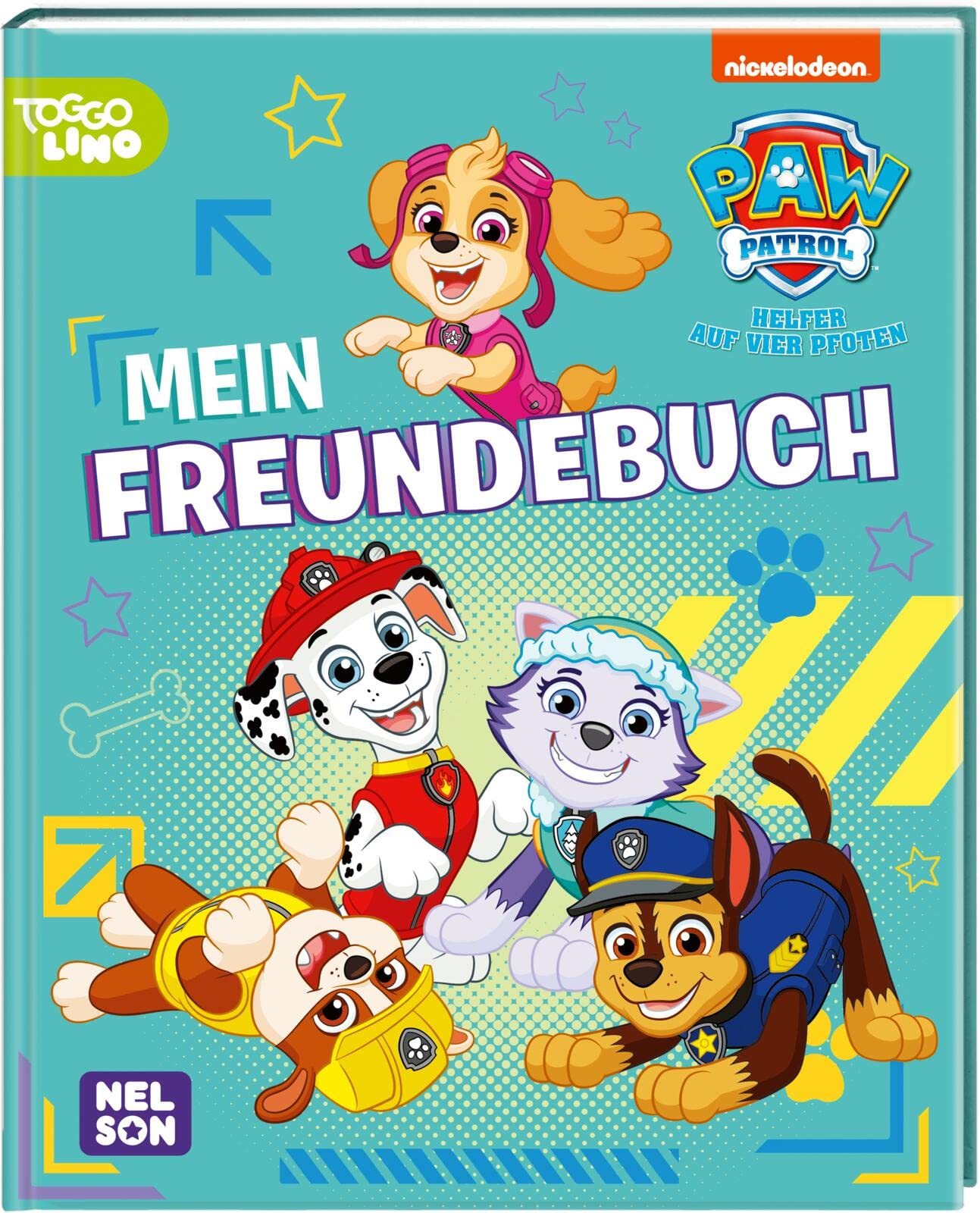 PAW Patrol: Mein Freundebuch: Eintragbuch | mit Platz für mehr als 20 Freunde und Freundinnen (ab 3 Jahren)