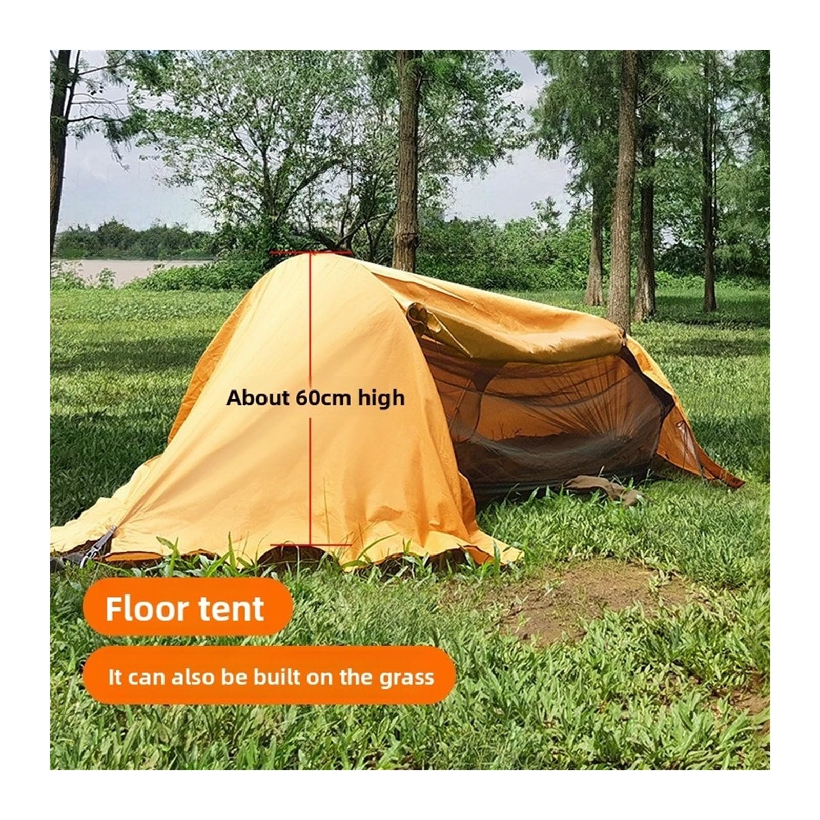 Generico Tenda da Campeggio con Amaca for mobili Giardino all'aperto