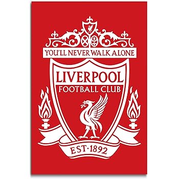 Tamatina Liverpool Football Club Poster Logo Large Size Poster Hd Quality Sports Poster 36 Inches X 24 Inches 92 Cms X 61 Cms Amazon In Home Kitchen