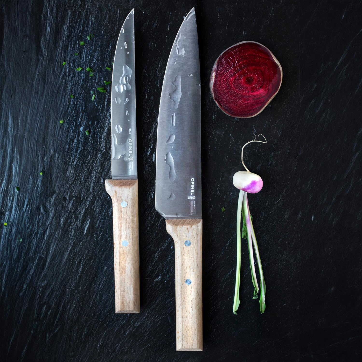 Opinel Bloc Viande avec 5 Couteaux - Collection Parallèle