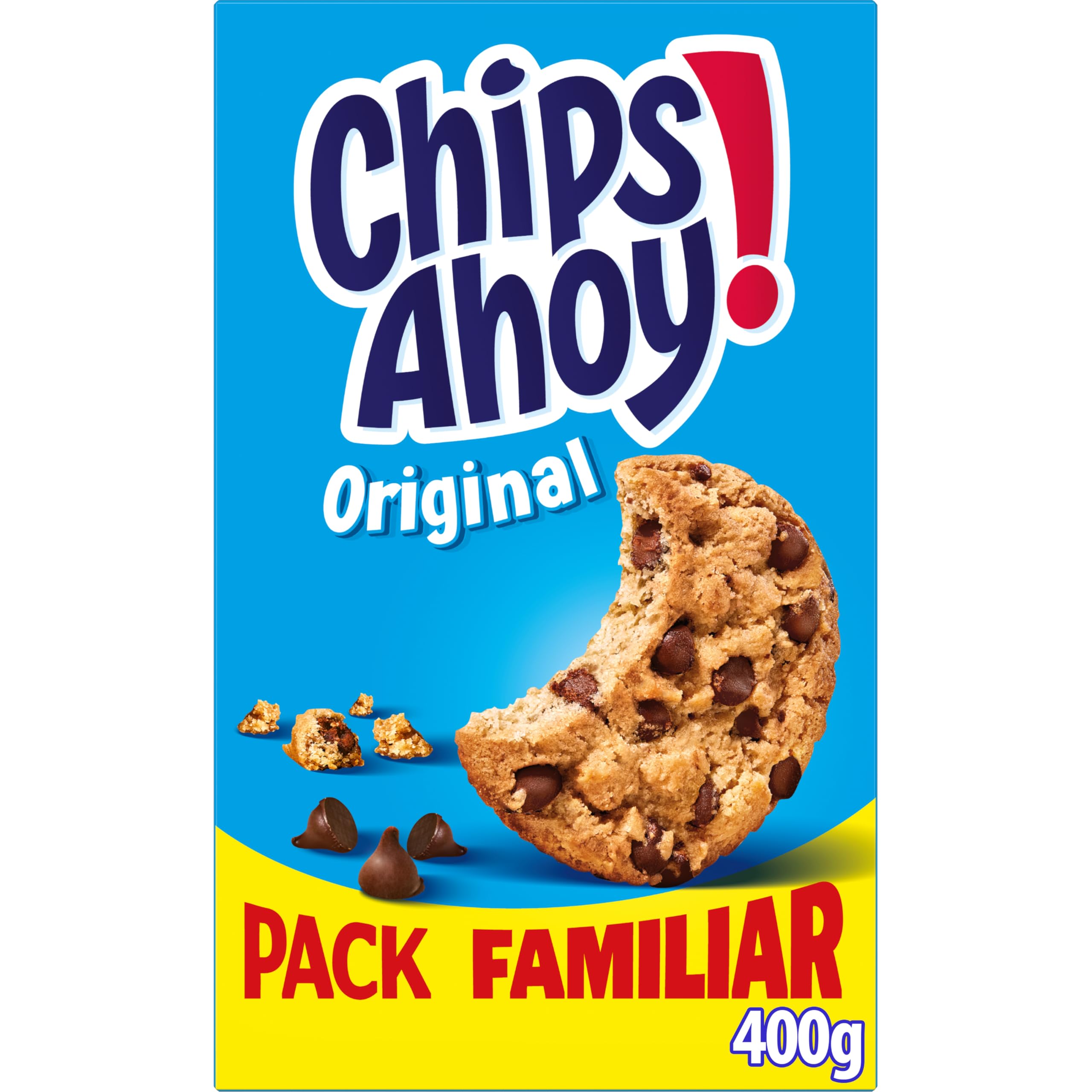 Chips Ahoy Original Galletas con Pepitas de Chocolate, Pack Familiar 400 g