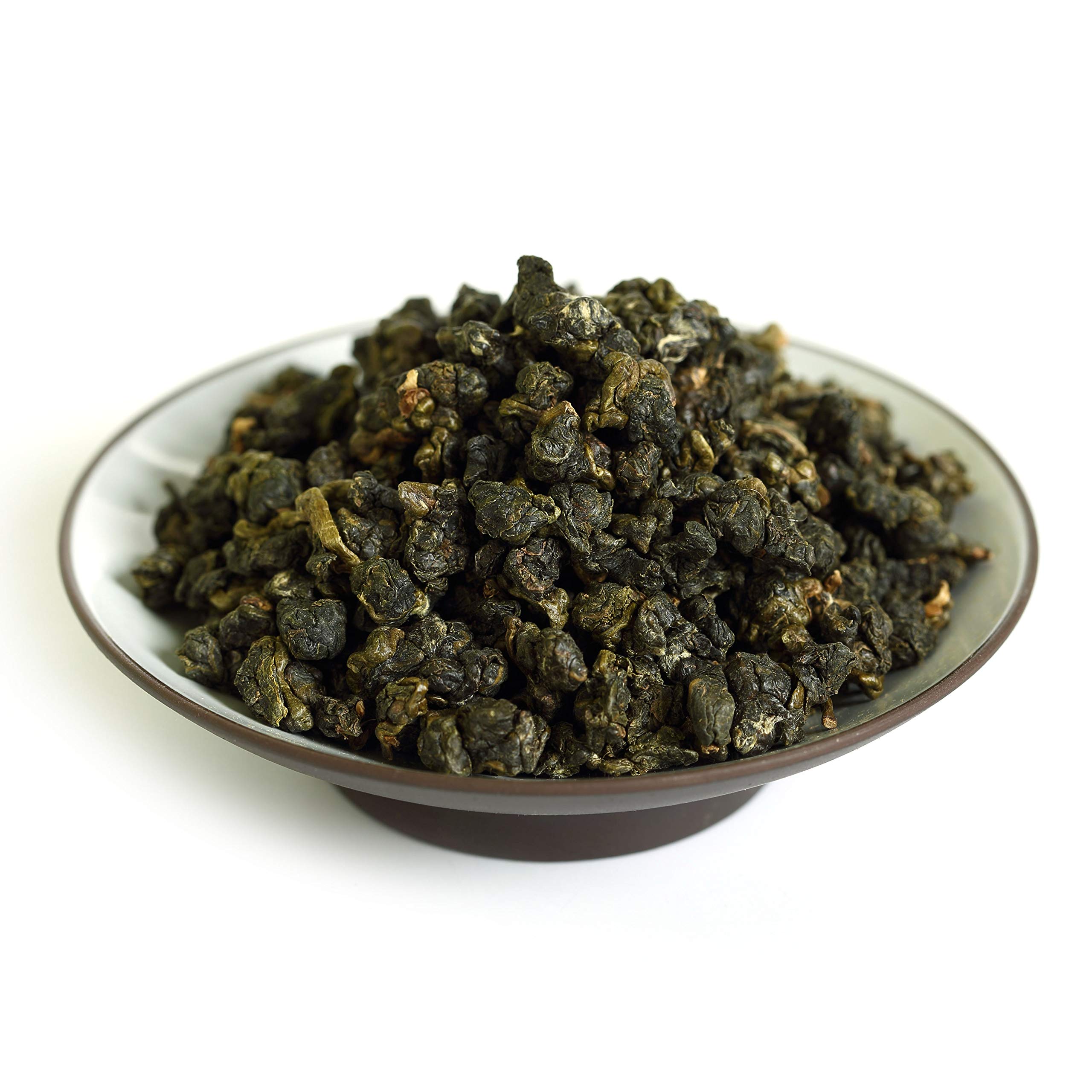 GOARTEA Taiwan Oolong Tea Dong Ding Oolong Tea 50g / 1.76oz Supreme Strong Aroma Tung Ting Green Oolong Tea Dongding High Mountain Oolong Tea Loose Leaf