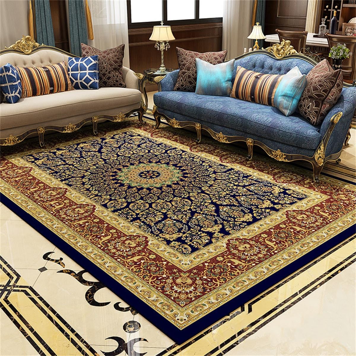 Riscaldatore a Pavimento radiante a infrarossi, Tappeto riscaldato Elettrico al grafene per Grandi superfici, Moquette riscaldata, tappetini riscaldati, riscaldatore per Interni,D,80 * 160CM