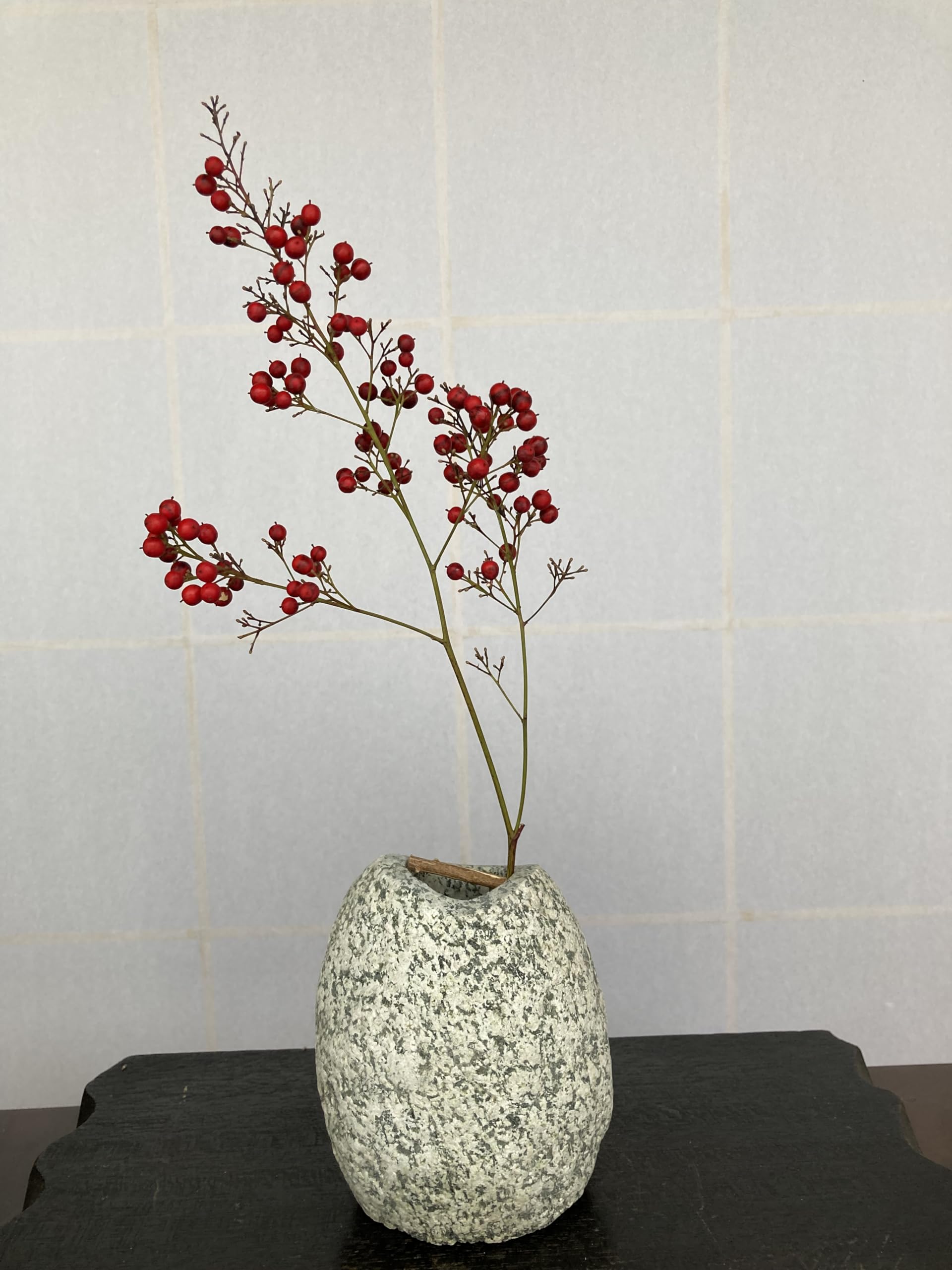 Amazon.co.jp: Generic 天然石花瓶 割れない 石のフラワーベース  