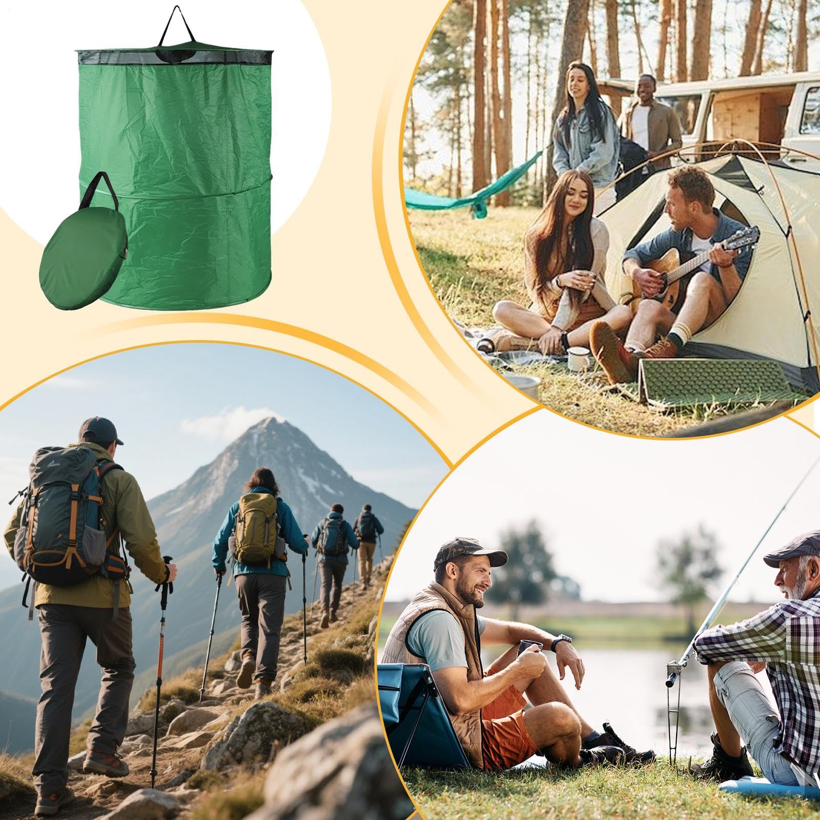 Tenda Privacy per Campeggio - Tenda Privacy Pieghabile - Bagno Portatile con Borsa da Trasporto | per Cambio Abiti Spiaggia Campeggio Escursioni