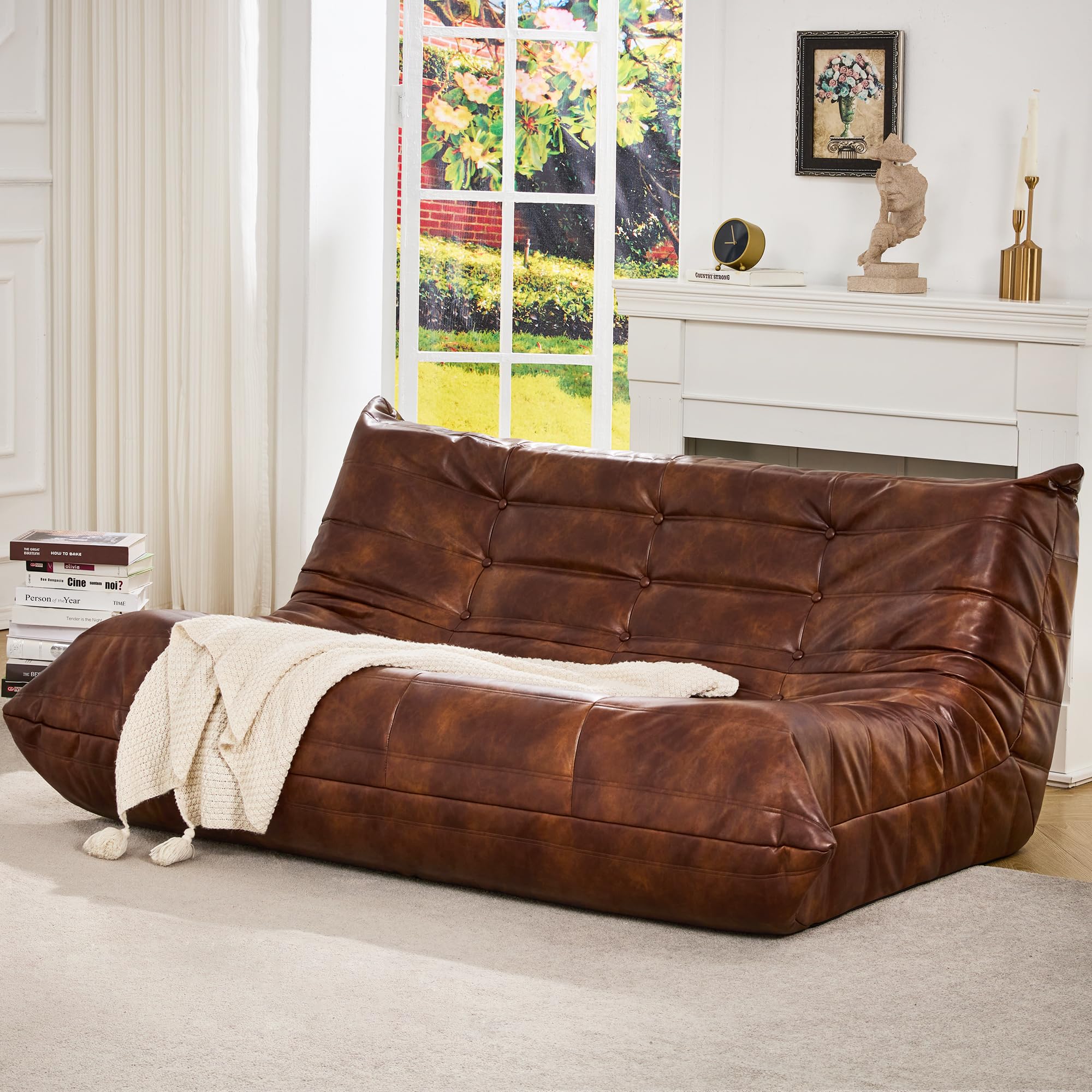 Hobestluk Bean Bag Sofa 3 Seater