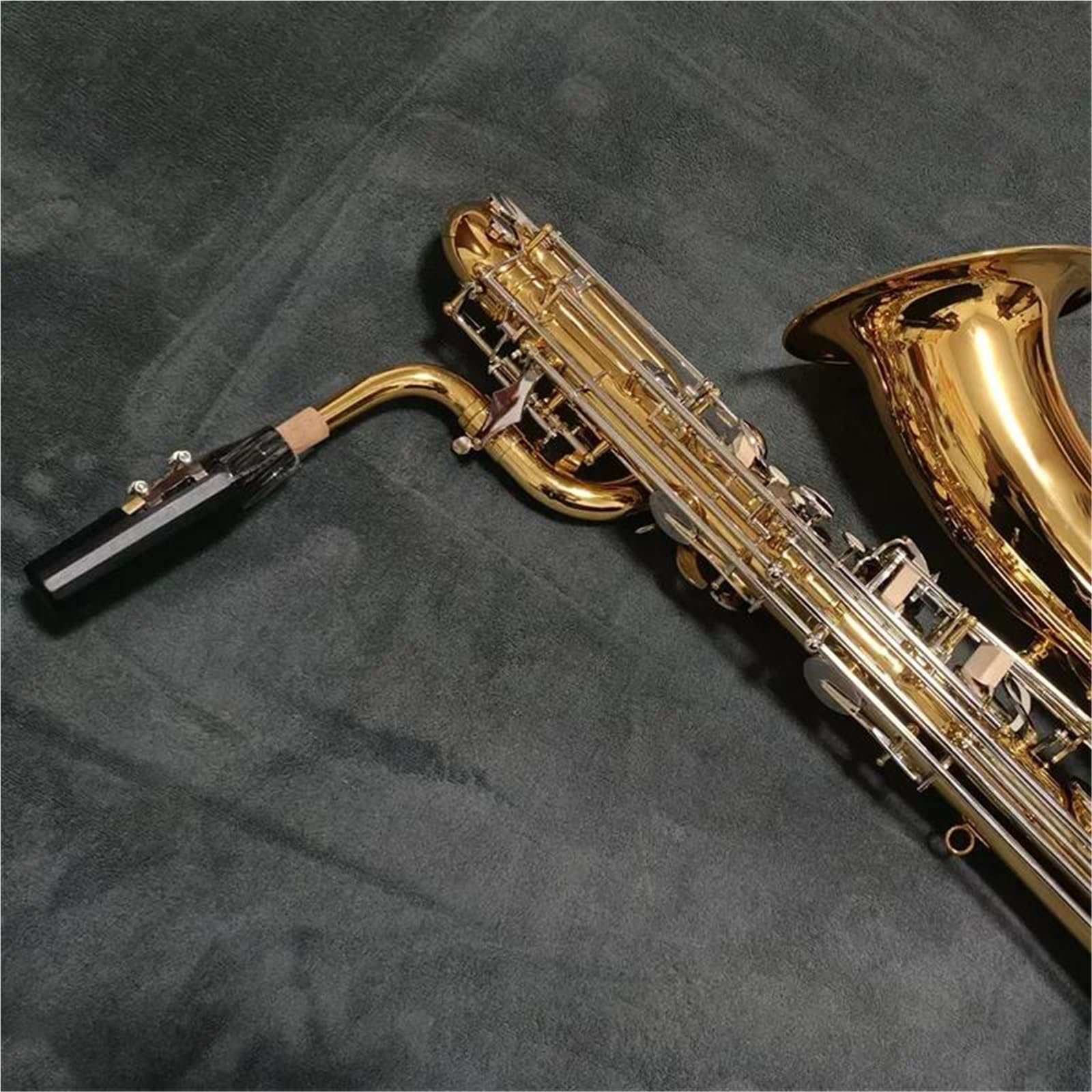 Sassofono professionale Sassofono Baritono In Mi Bemolle Strumento A Fiato Professionale Placcato In Ottone Con Custodia