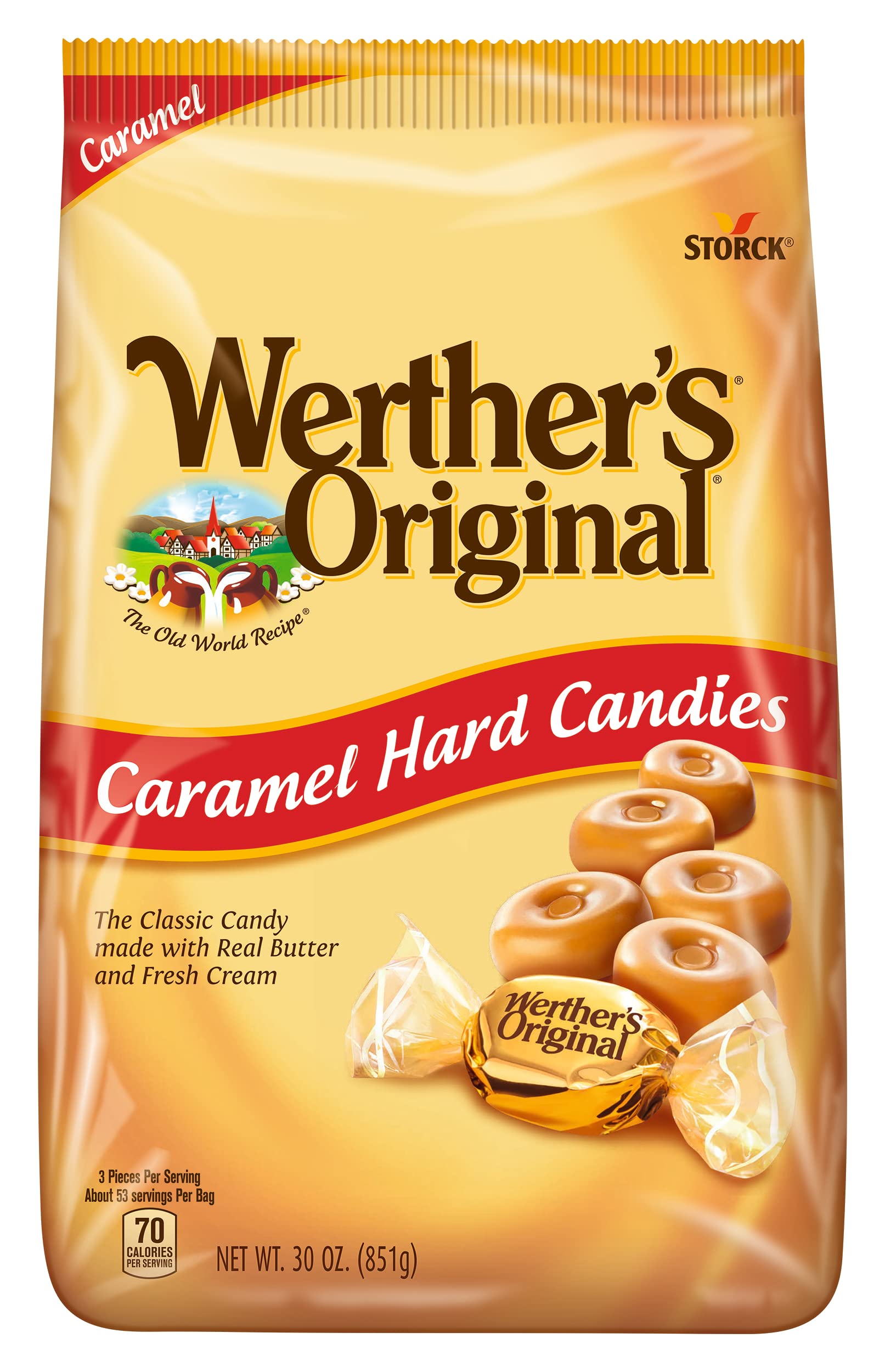 Werther'sOriginal Caramel Hard Candies, 30oz