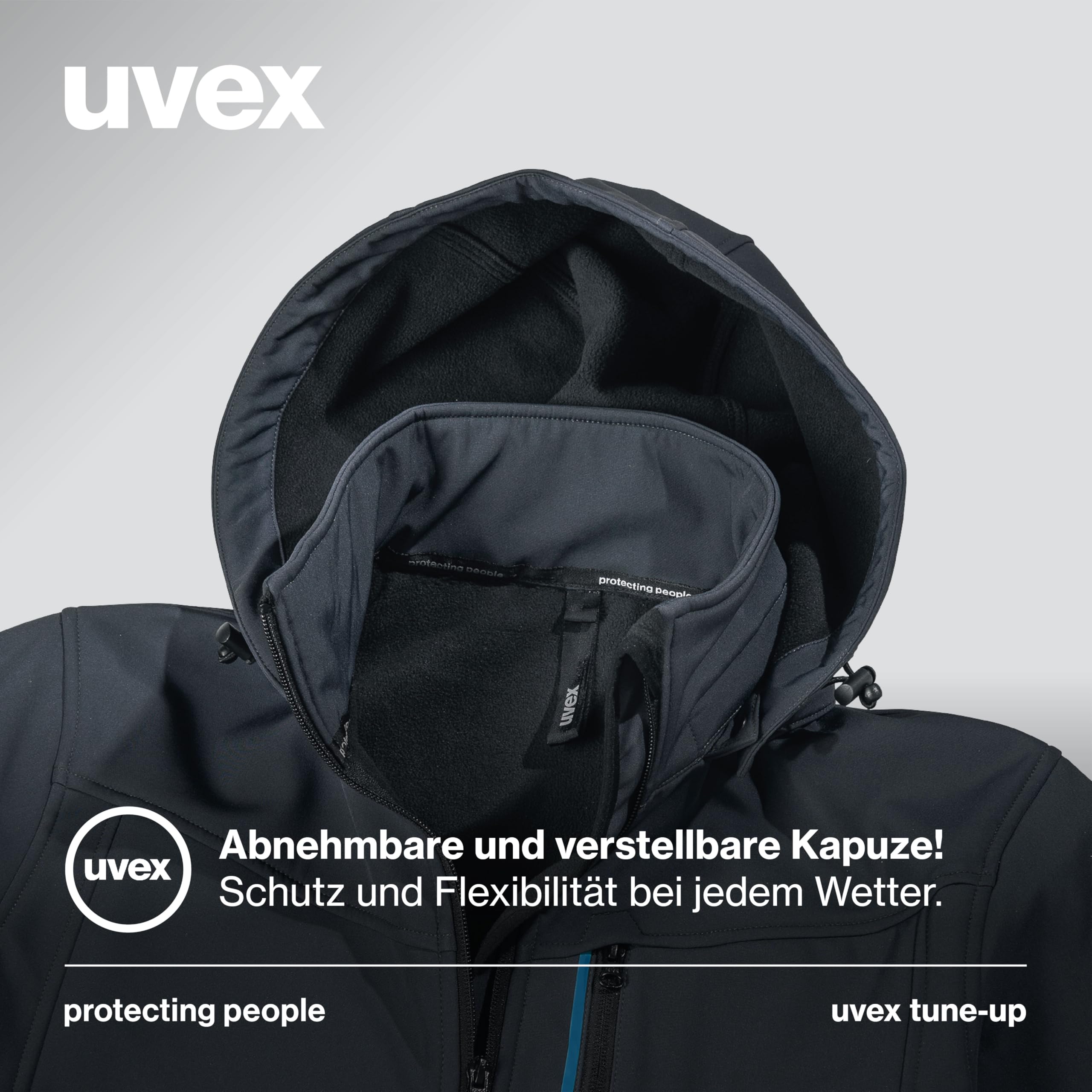 Uvex tune-up softshell chaqueta de trabajo para hombre - chaqueta de exterior