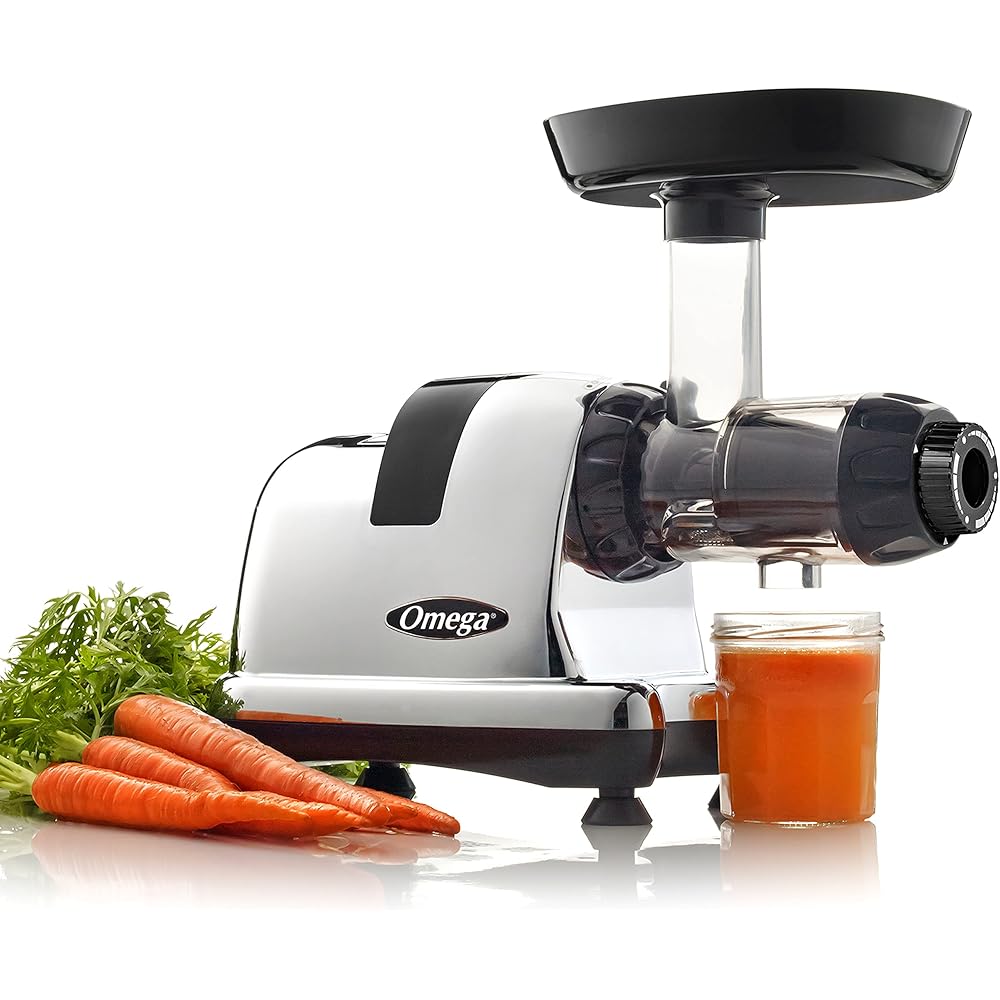 38/mo Finance Omega J8006HDC Cold Press Juicer Machine, Vegetable