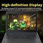 Lenovo 100w Gen 4 11.6" HD Laptop for Student, Intel Processor N100, 4GB LPDDR5, 288GB Storage (128GB SSD+160GB Docking Station Set), Intel UHD Graphics, Webcam, Wi-Fi 6, Windows 11 Pro, Slate Grey