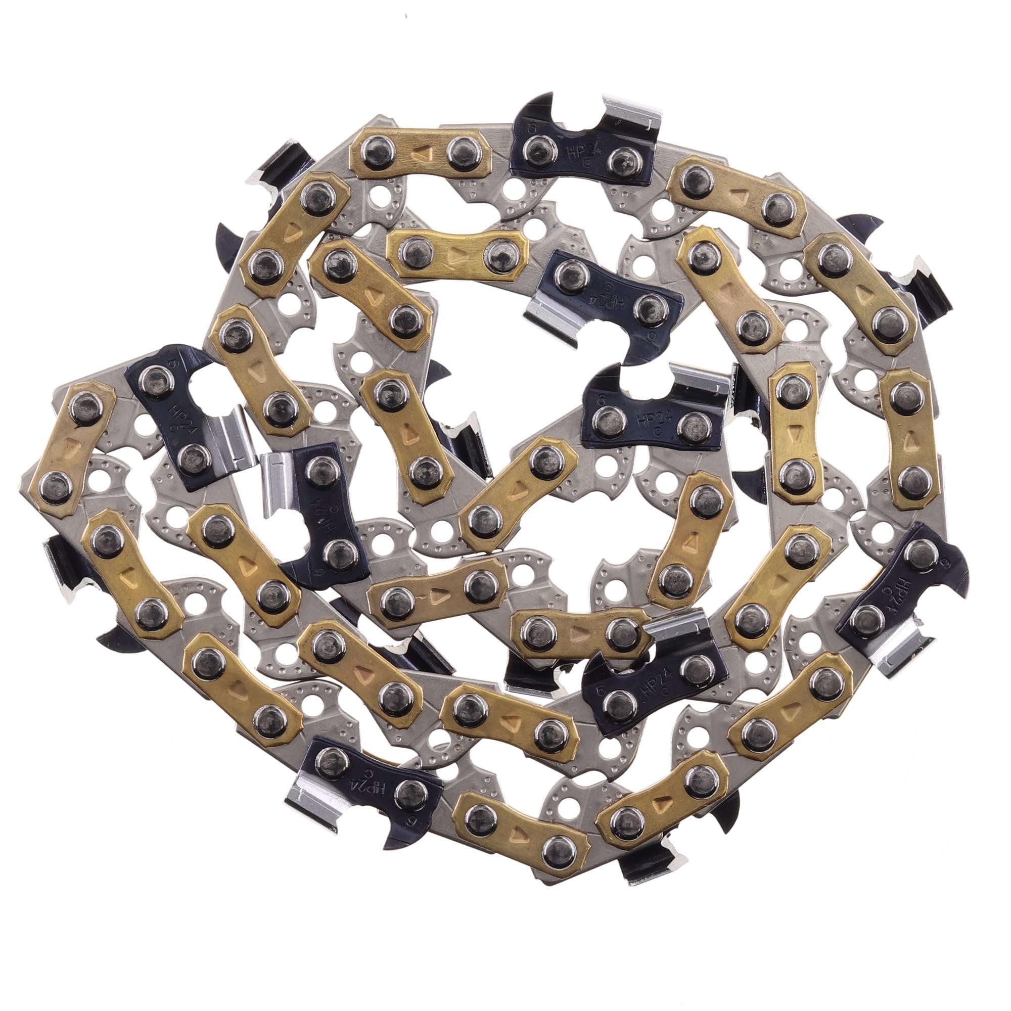 2 Sägeketten Halbmeißel 3/8LP 1,1mm – 56 Treibglieder, 40 Cm Schnittlänge, Für Dolmar & Makita