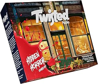 Twisted Puzzles - Hidden Horror Series: Stood Up, 1000 Piece Adult Jigsaw Puzzle, A Scare for Those Who Dare