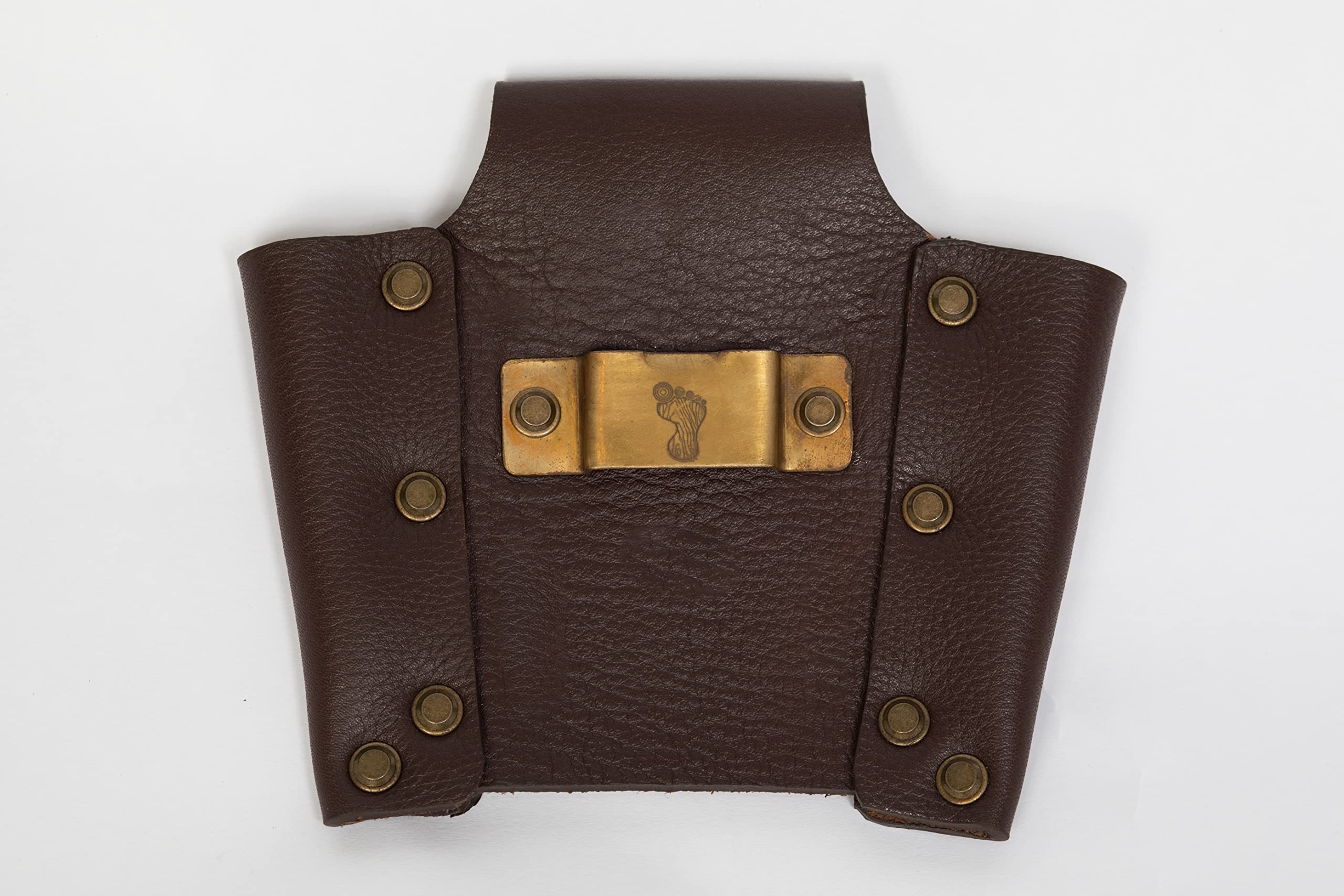 The Wood Shop Mate Heavy Duty Tape Measure Pencil Holder in Top Grain Leather Made to Last A Lifetime