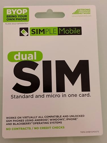 Tarjeta Nano Sim Simple Mobile