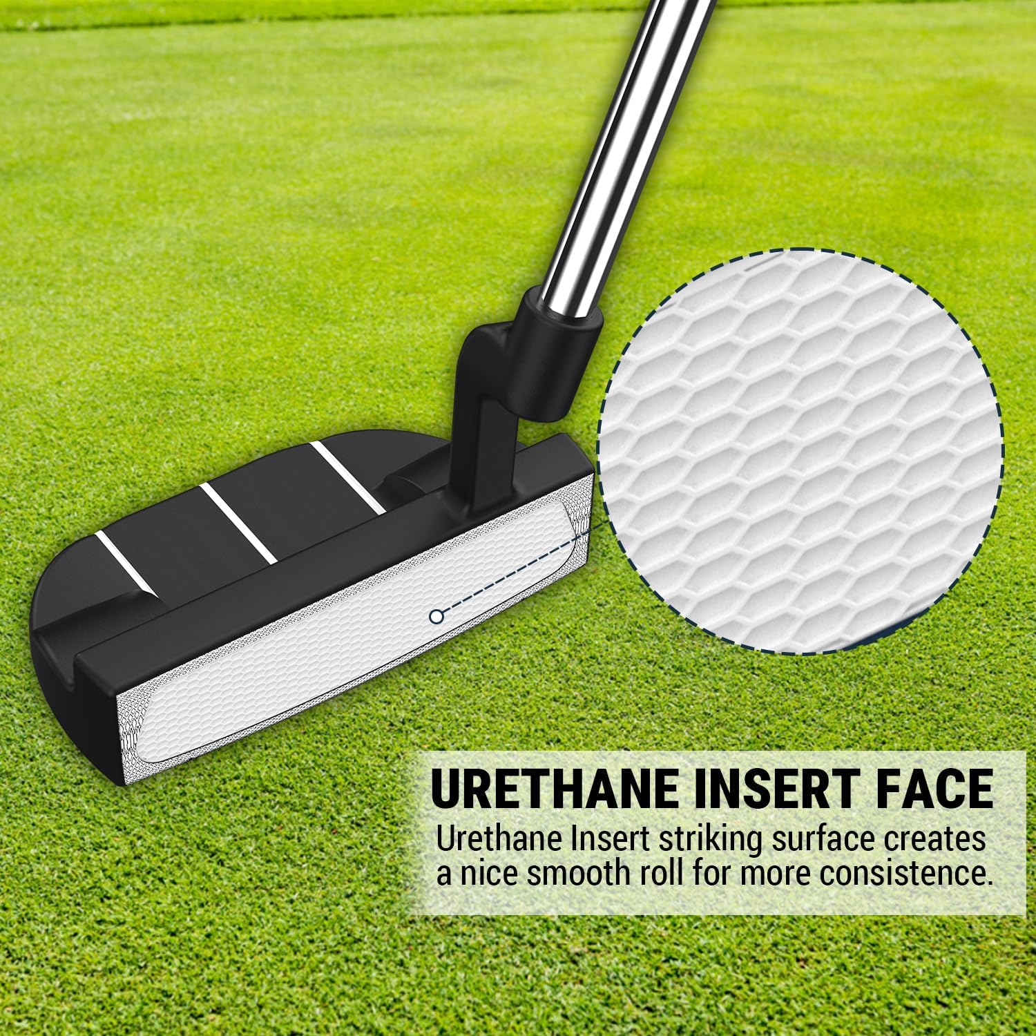 MAZEL Golf Wedge &Golf Putter,Bundle of 2