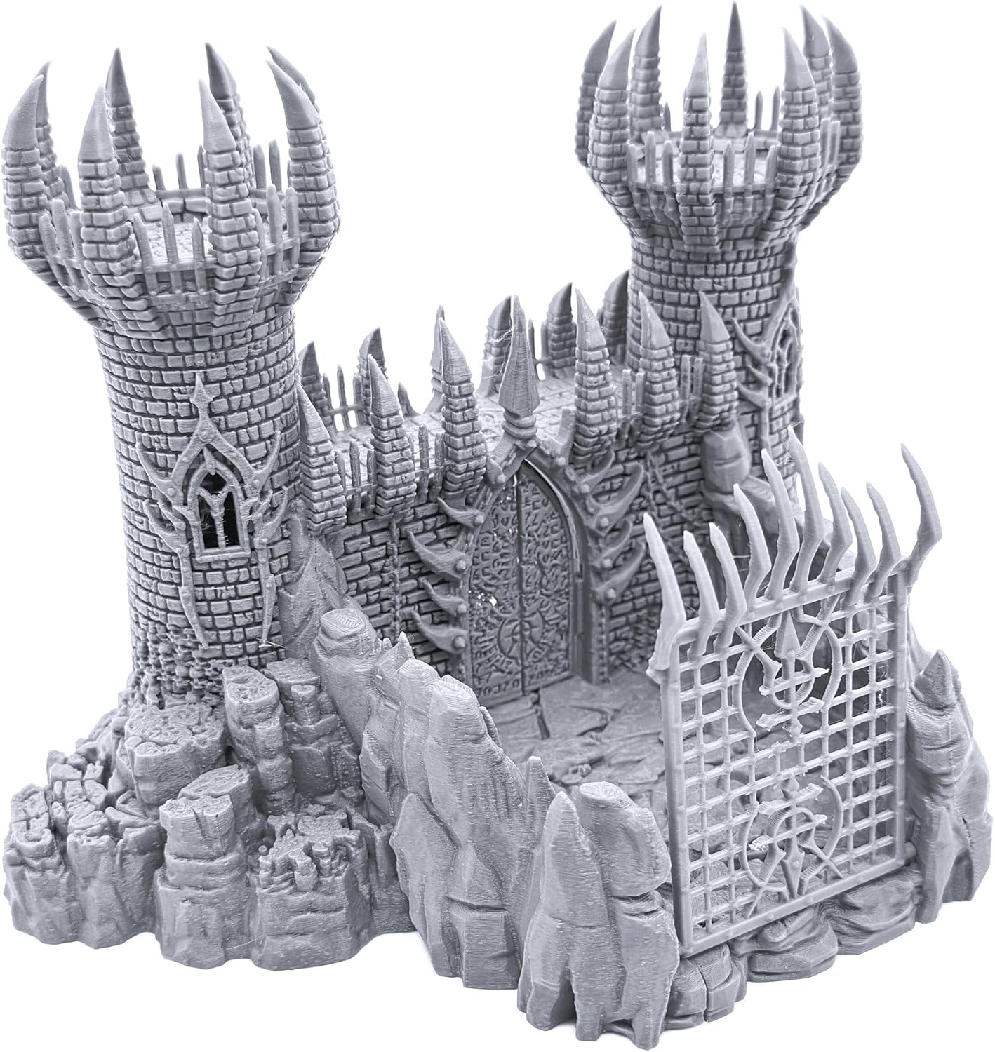 EnderToys Hellgate by Printable Scenery, 3D Printed Tabletop RPG Scenery and Wargame Terrain 28mm Miniatures