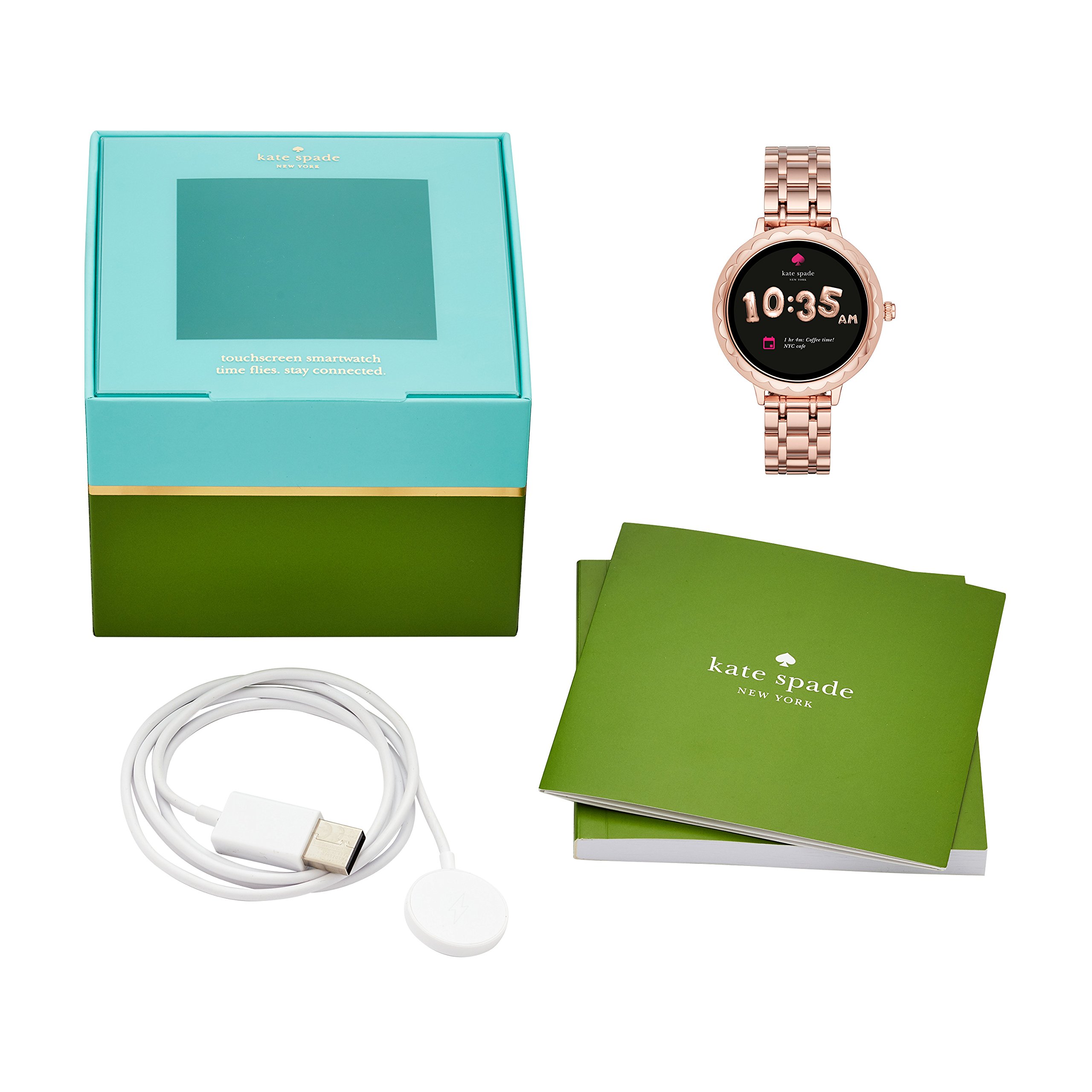 Kate Spade Scallop Smart Watch-Gold Kate Spade is now making touchscreen smartwatches | The Verge main image 3