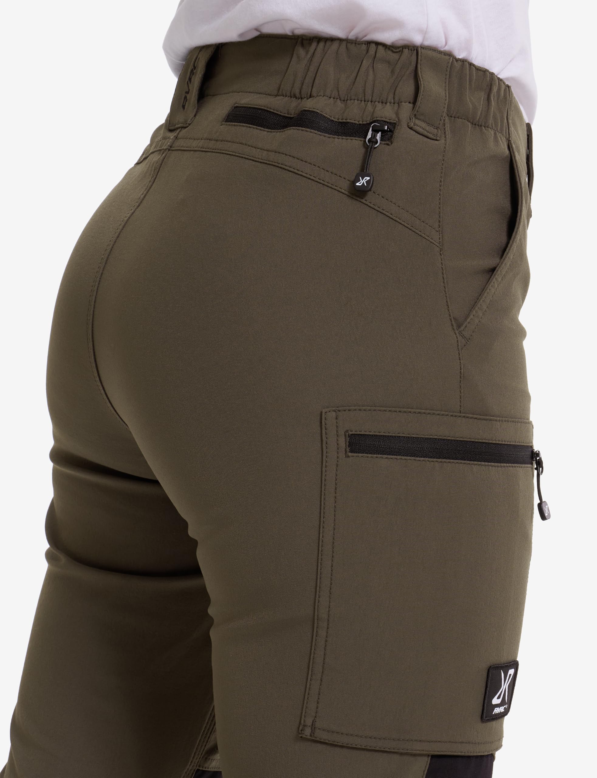 RevolutionRace Nordwand Stretch High-Waist Pantaloni Outdoor da Donna, Pantaloni per L'escursionismo e Attivitá all'Aria Aperta, da Trekking e da Lavaro, Robusti e Resistenti