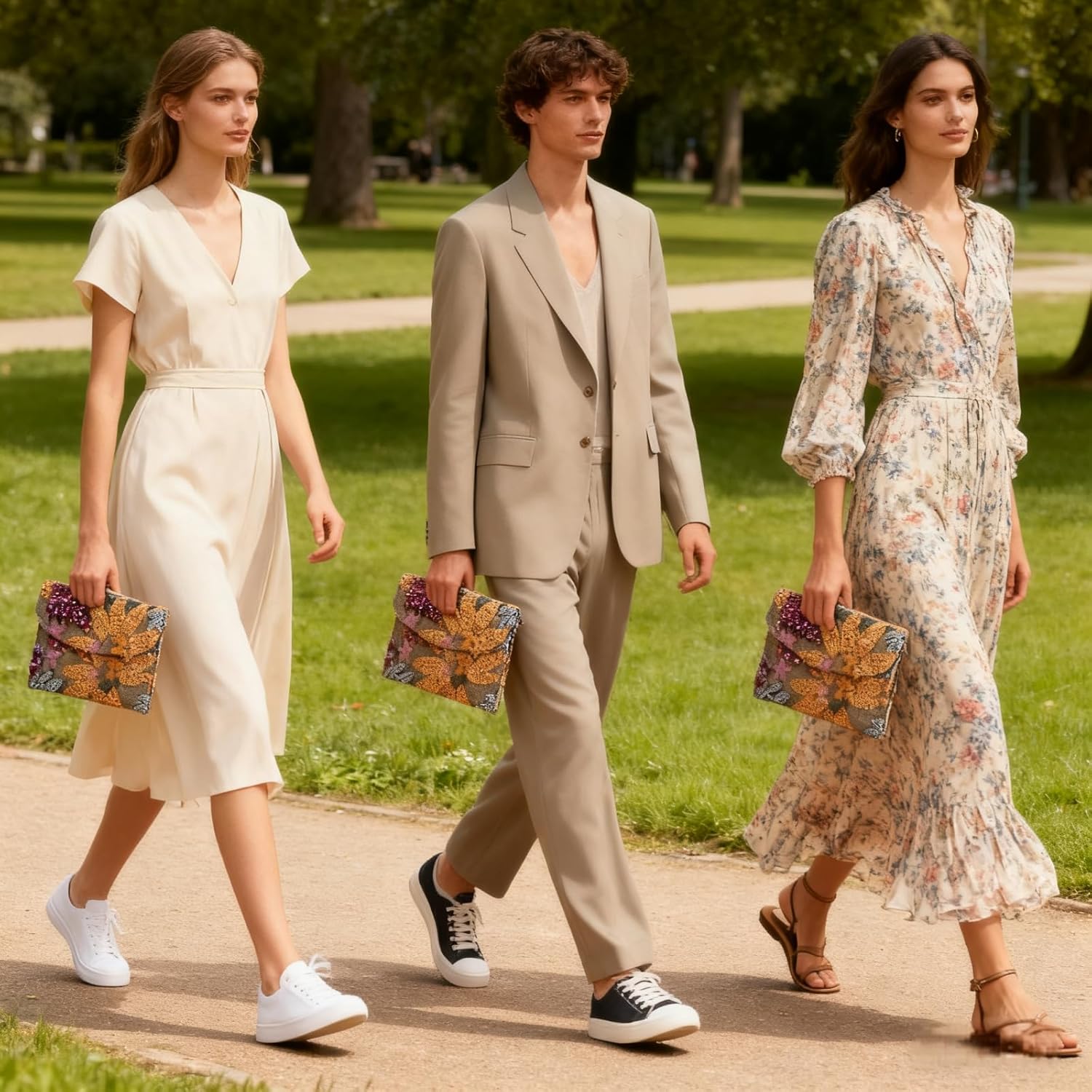 女性用刺繍スパンコールクラッチバッグ、エレガントな花柄ビーズイブニングバッグ、ウェディングゲストパース、キラキラパーティーショルダー 女性用  刺繍スパンコールクラッチバッグ、エレガントな花柄ビーズイブニングバッグ、ウェディングゲストパース、キラキラ ... 花柄刺繍スパンコールクラッチパース、キラキラビーズイブニングバッグ