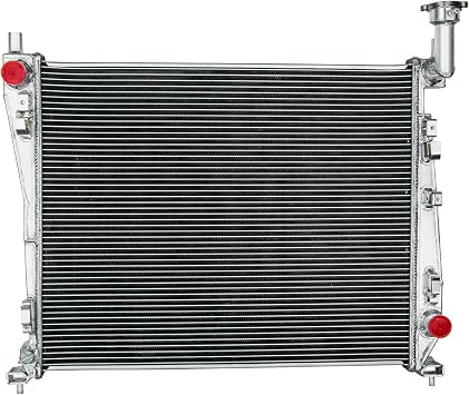 4 Row Core Aluminum Radiator Replacement for 2011 2012 2013 2014 2015 2016 2017 2018 2019 2020 2021 Dodge Durango/Grand Cherokee 3.0L 3.6L V6 5.7L V8 All Aluminum Radiador Radiador