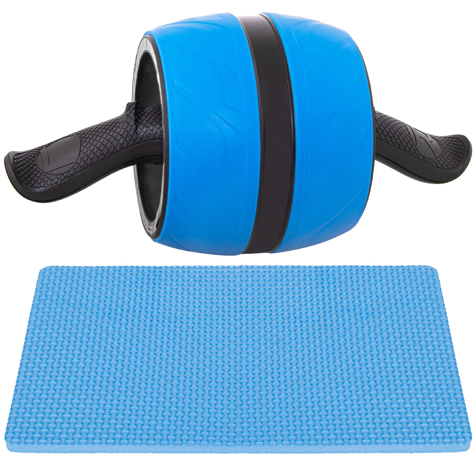 SPRINGOS AB Roller Belly Roller 2 kółka z uchwytem Trenażer brzucha Trenażer ramion z wygodnymi uchwytami Trening mięśni Trening siłowy Rolka do ćwiczeń AB Rolka do ćwiczeń siłowych