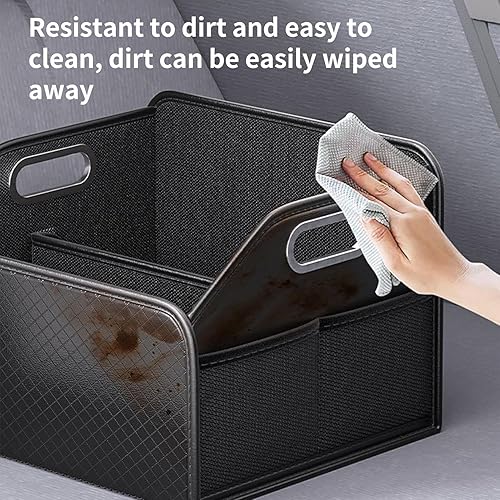 Miniatura 4 de Trunk Organizer  Foldable with Handles,Large Trunk Organizer Car Storage Box  for SUV RV Sedan Automotive Vehicle Accessories Interior Cargo Tool