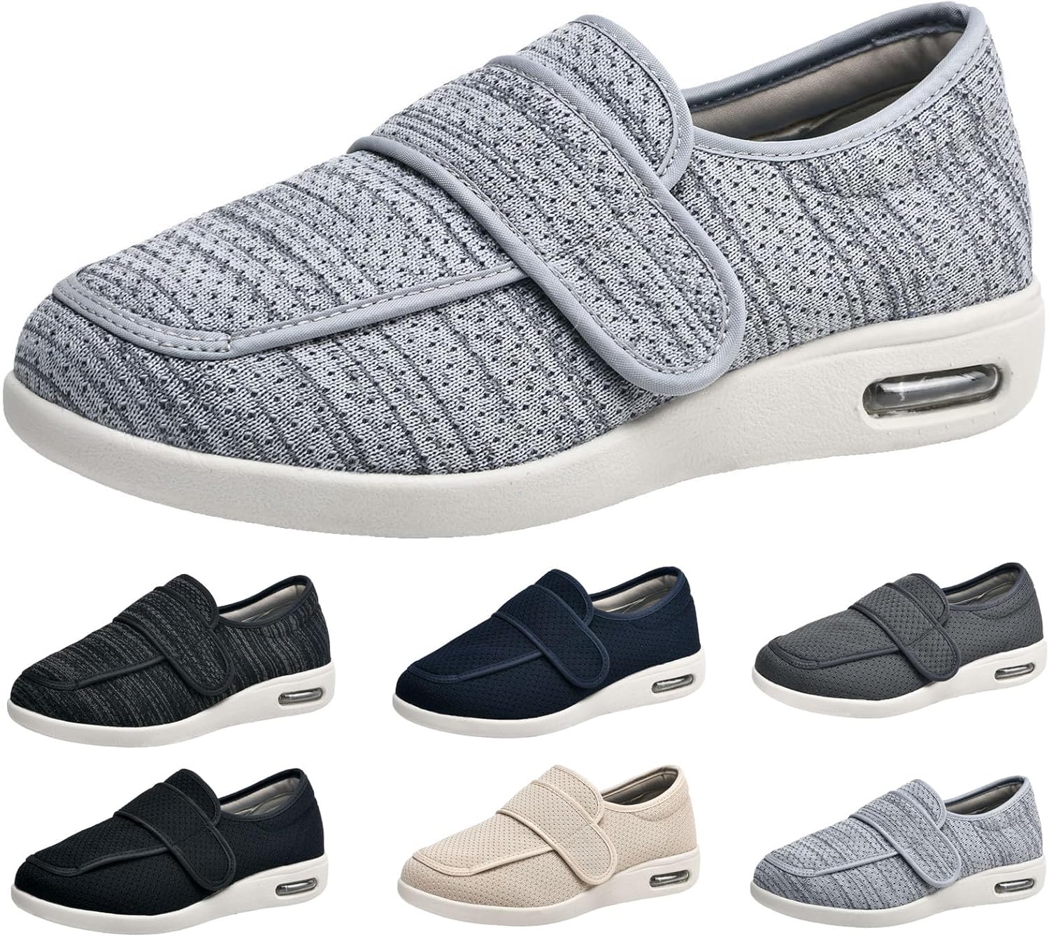 Amazon.com: bumuam Lightweight Walking Sneakers,Extra Wide Widths Walking Edema Sneakers