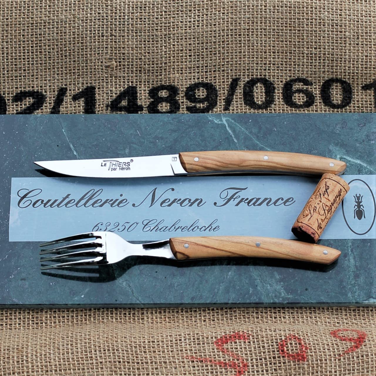 ミートナイフ＆フォーク セット （フランス製） 【公式通販】