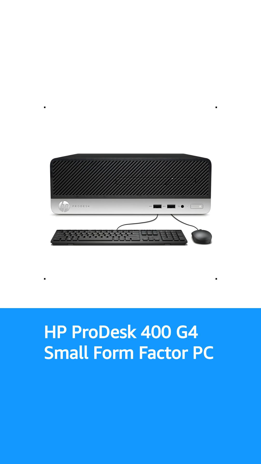 HP ProDesk 400 G4 Desktop Small Form Factor Business PC, Intel